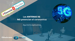Las antenas 5G no potencian el coronavirus