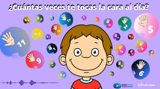 ¿Cuántas veces te tocas la cara al día?