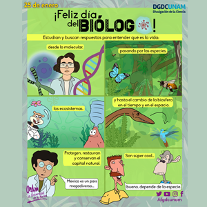 ¡Feliz Día del Biólogo!