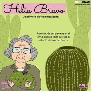 Helia Bravo: la primera bióloga