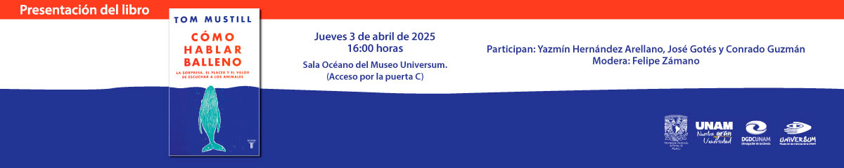 Cómo hablar balleno de Tom Mustill