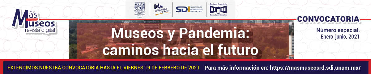 Convocatoria - Número especial Más Museos Revista Digital