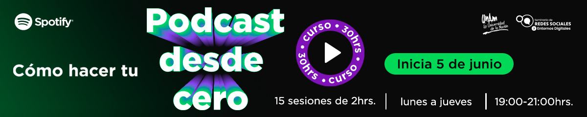 Curso ¿Cómo hacer tu podcast desde cero?