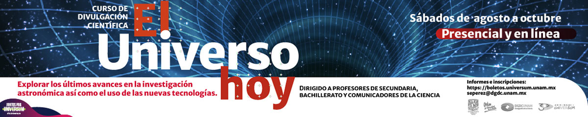 Curso:  El Universo hoy 2023