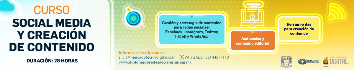 Curso: Social Media y Creación de contenido