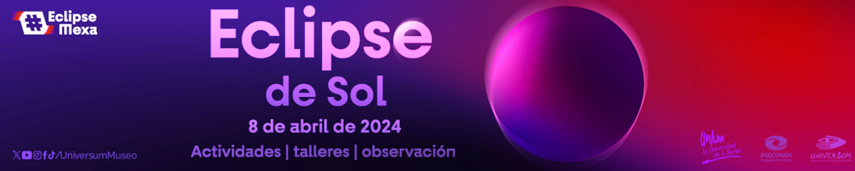 Observación del eclipse solar en Universum 2024